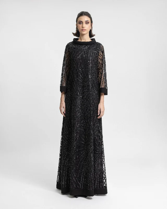 Long Beaded kaftan