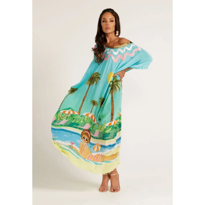 The Palm Royale Kaftan | Long