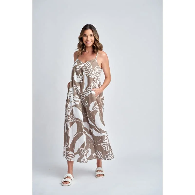 Summer Maxi Dress | Twig Jungle Print C1617-34L