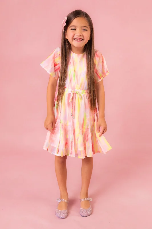 Mini In the Clouds Dress in Pastels - FINAL SALE