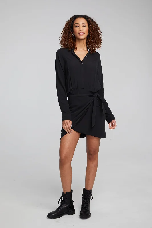 Syd Shadow Black Mini Dress