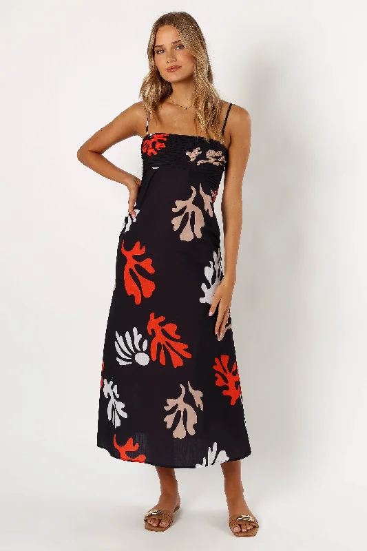 Verrone Maxi Dress - Black