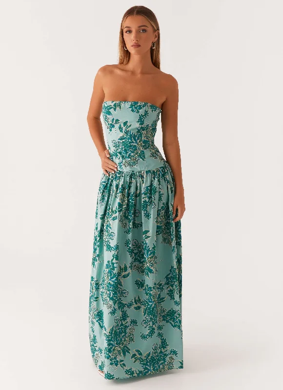 Andorra Maxi Dress - Cloud Nine Floral