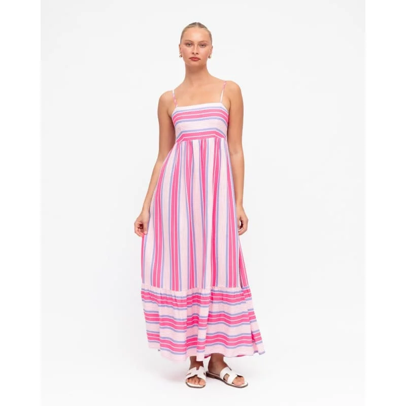 Candy Stripe Maxi Dress