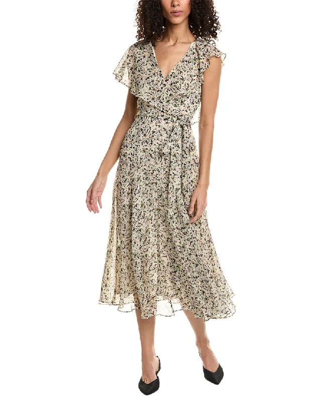 Ted Baker Surplice Midi Dress