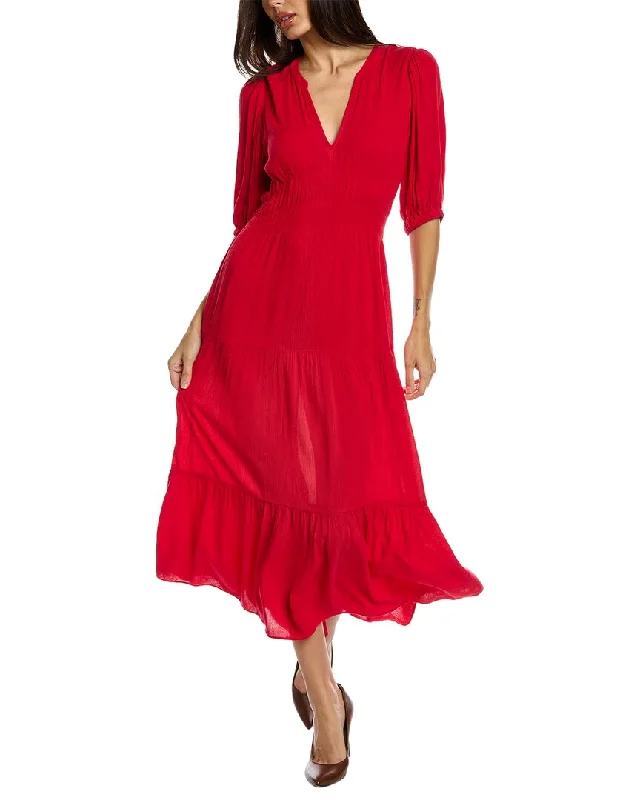 ba&sh Crepe Midi Dress