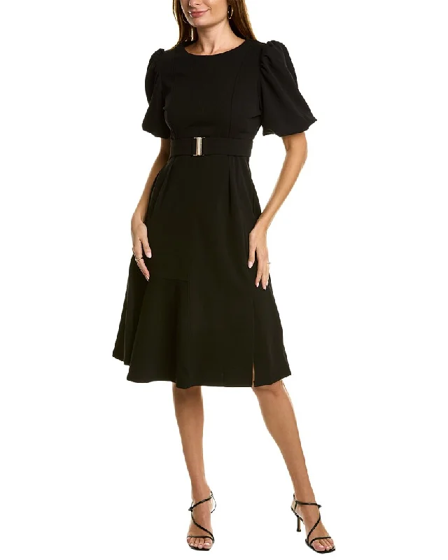 Gracia Bell Sleeve Midi Dress