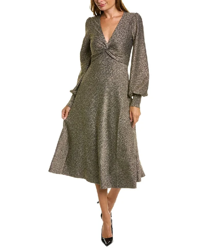 Boden Metallic Jersey Midi Dress