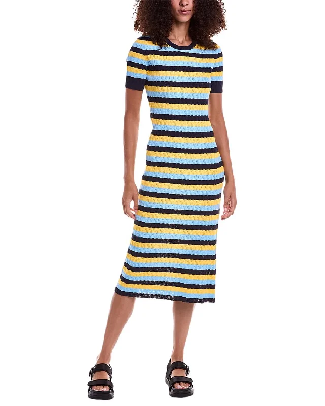 Jason Wu Pointelle Midi Dress