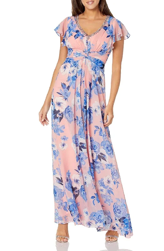 4 - eliza j blush floral embellished gown