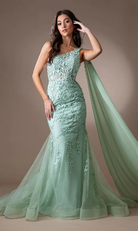 Formal Long Dress 7048 By Amelia Couture