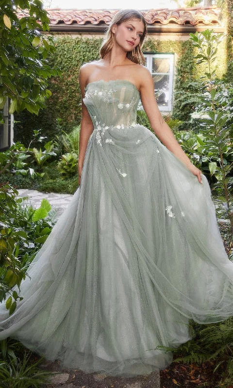 Andrea & Leo Long Formal Dress A1015