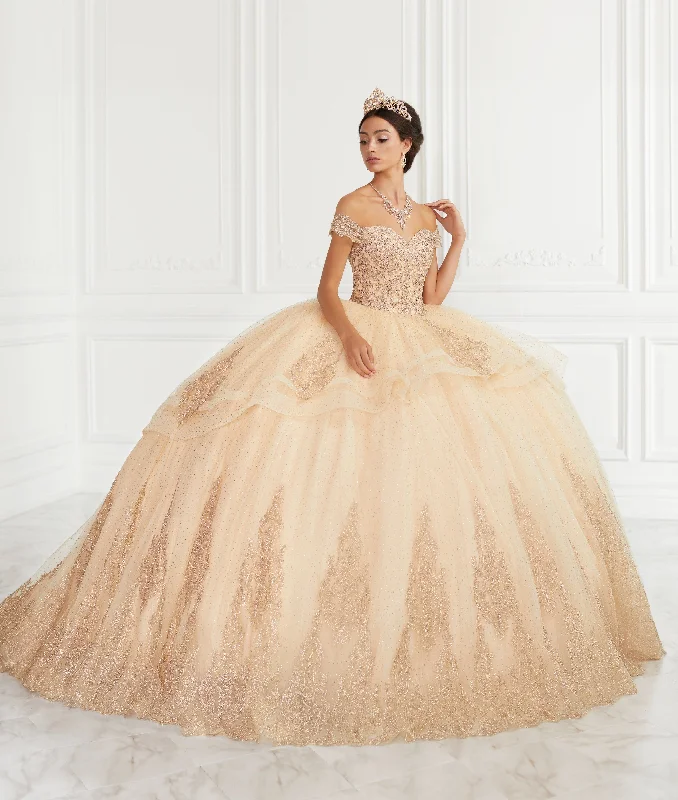 Lace Applique Sweetheart Quinceanera Dress by House of Wu 26945