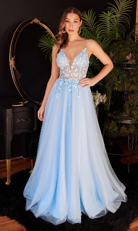 Long Formal Dress CD2214 by Ladivine