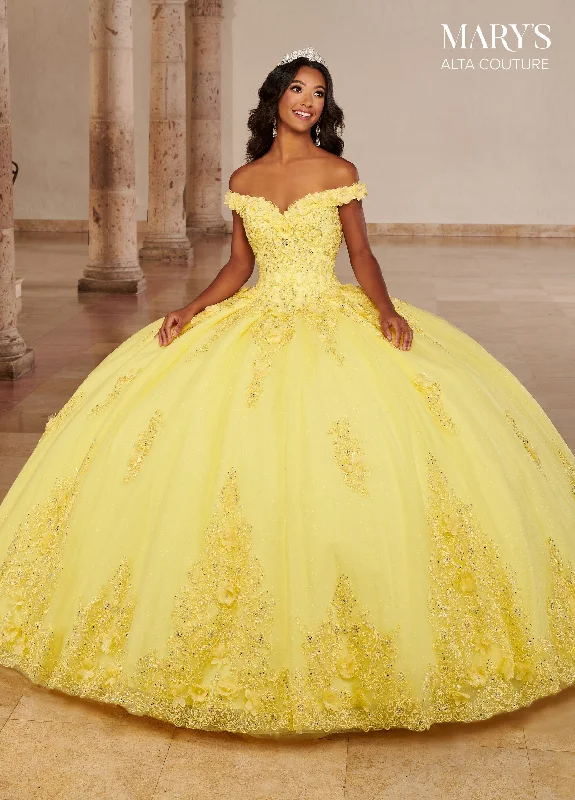 Off Shoulder Quinceanera Dress by Alta Couture MQ3080