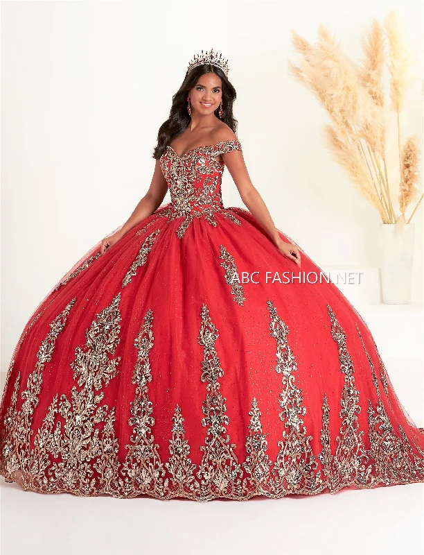 Off Shoulder Quinceanera Dress by Fiesta Gowns 56455