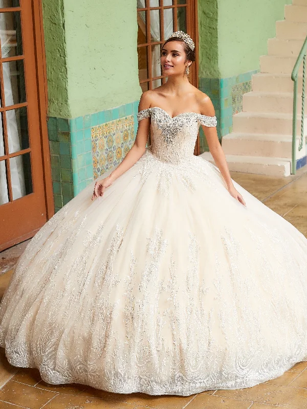 Off Shoulder Quinceanera Dress by House of Wu 26981