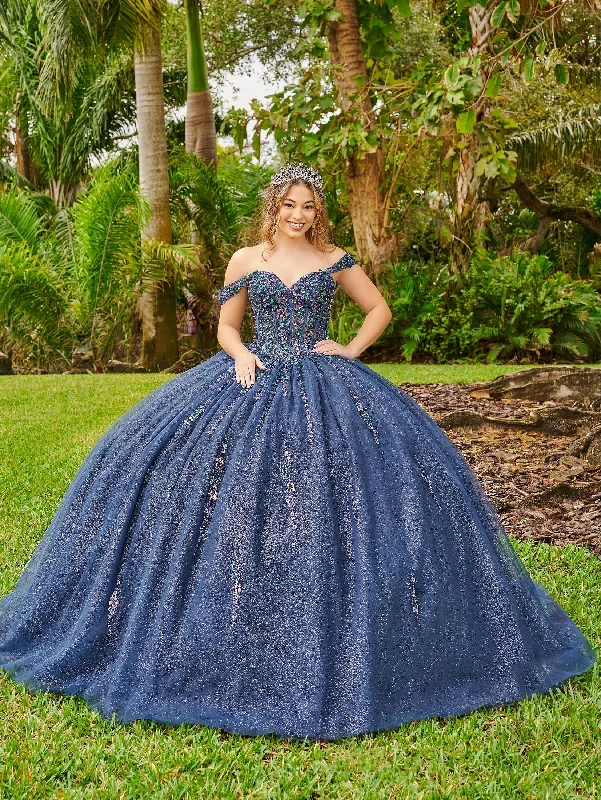 Off Shoulder Quinceanera Dress by LizLuo Fiesta 56509