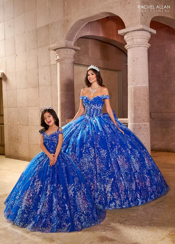 Off Shoulder Quinceanera Dress by Rachel Allan RQ1146