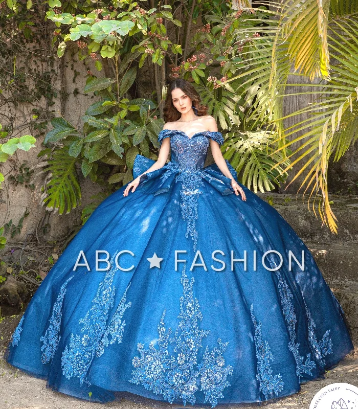 Off Shoulder Quinceanera Dress by Ragazza DV90-590