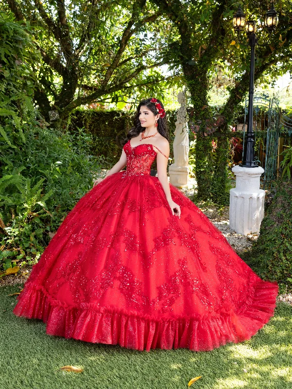 Sleeveless Corset Ball Gown by LizLuo Fiesta 56531